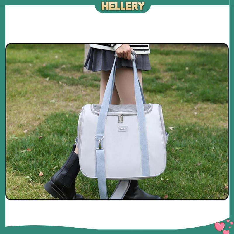 Túi Địu Thú Cưng Thiết Kế Kiểu Lưới Thoáng Khí Di Động Tiện Dụng Mang Theo Du Lịch