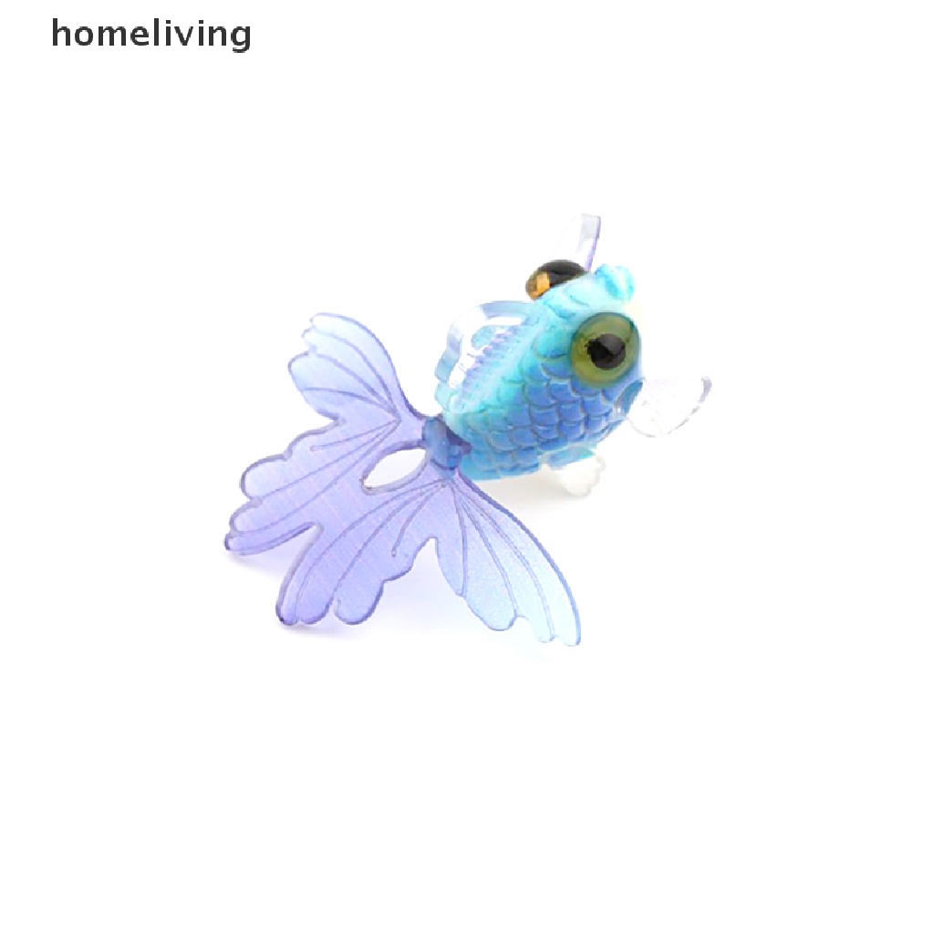 Mặt Vòng cổ / Móc Khóa Hình Cá Vàng Bằng Resin Dễ Thương DIY