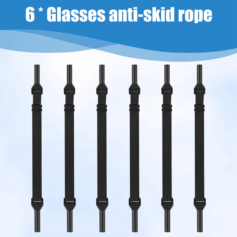 Dây Đeo Kính Có Thể Điều Chỉnh Không Cần Đuôi Phù Hợp Với Mắt Kính Thể Thao Unisex