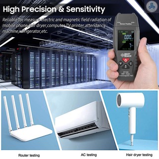 SMART SENSOR ST1393 EMF Meter Electromagnetic Field EMF Detector  Handheld Mini Digital LCD Electromagnetic Field Radiation Tester