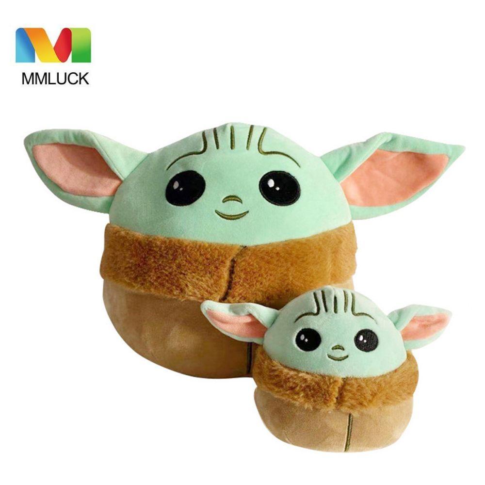 Đồ Chơi Nhồi Bông Mềm Hình Nhân Vật Hoạt Hình Người Ngoài Hành Tinh Mandalorian 10 / 26Cm