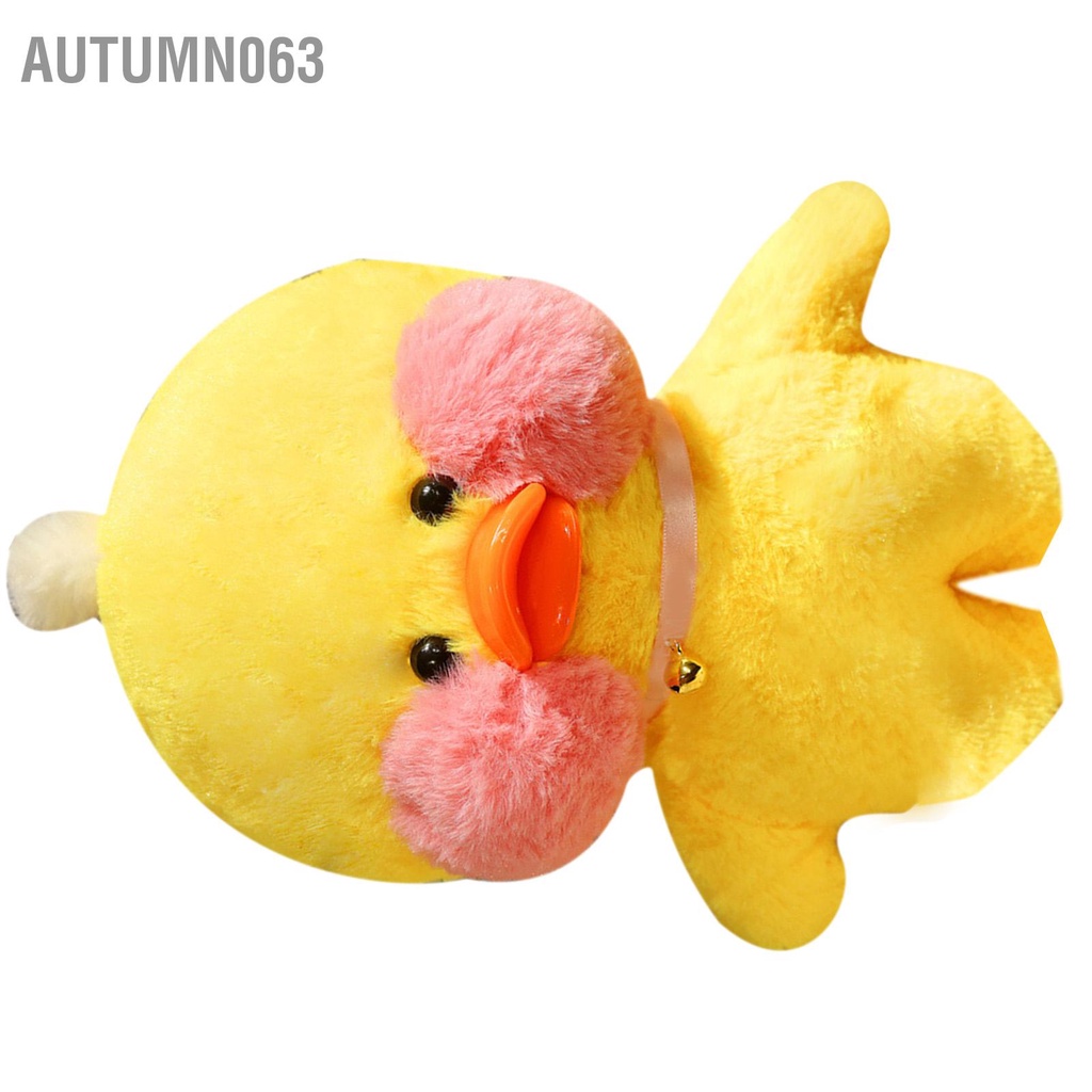 Autumn063 Vịt Búp Bê Đồ Chơi Nhồi Bông Mềm PP Hình Động Vật Trang Trí Nhà Cho Gia Đình Bạn Bè