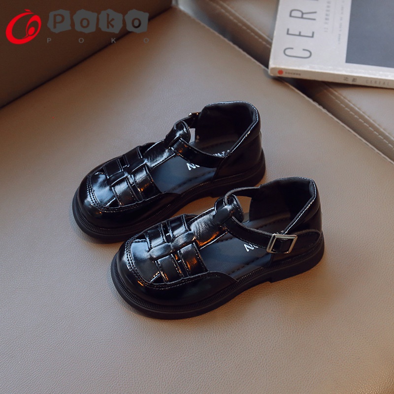 Giày Sandal Đế Mềm Thoáng Khí Phong Cách Hàn Quốc Thời Trang Mùa Hè 2023 Cho Bé Gái