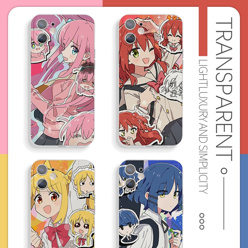 Newband quartet BOCCHI THE ROCK! Phone case compatible with iPhone 12 Apple 14plus Gotoh Hitori/Yamada Ryo anime