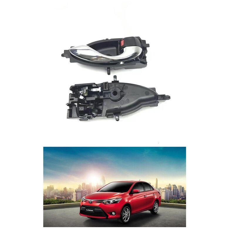 Tay Nắm Cửa Bên Trong Cho toyota vios 2014 2015 2016 2017 2018 gen3 ncp150 Đen