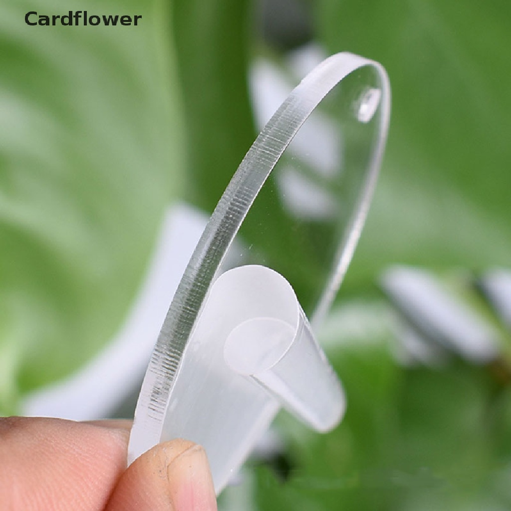 Bộ 50 Móc Khóa Tròn Bằng Acrylic Trong Suốt