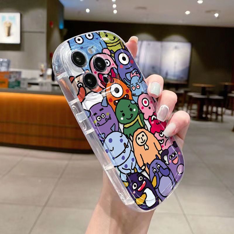 ✅Ốp Điện Thoại Dẻo Trong Suốt Họa Tiết Động Vật Nhỏ Dễ Thương Chống Sốc Cho iPhone14xs / xr11 7 8ppromax1213 2AP0