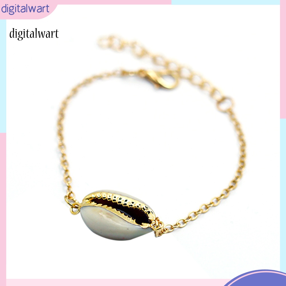 Kỹ Thuật Số| Vòng Tay Hở Đính Vỏ Sò Thời Trang Cho Nữ