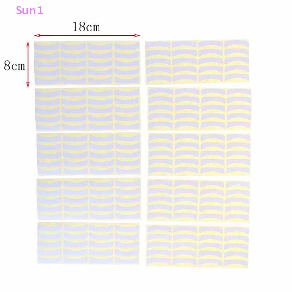 Set 1 / 100 Cặp Miếng Dán Dưới Mắt Hỗ Trợ Nối Mi Tiện Lợi