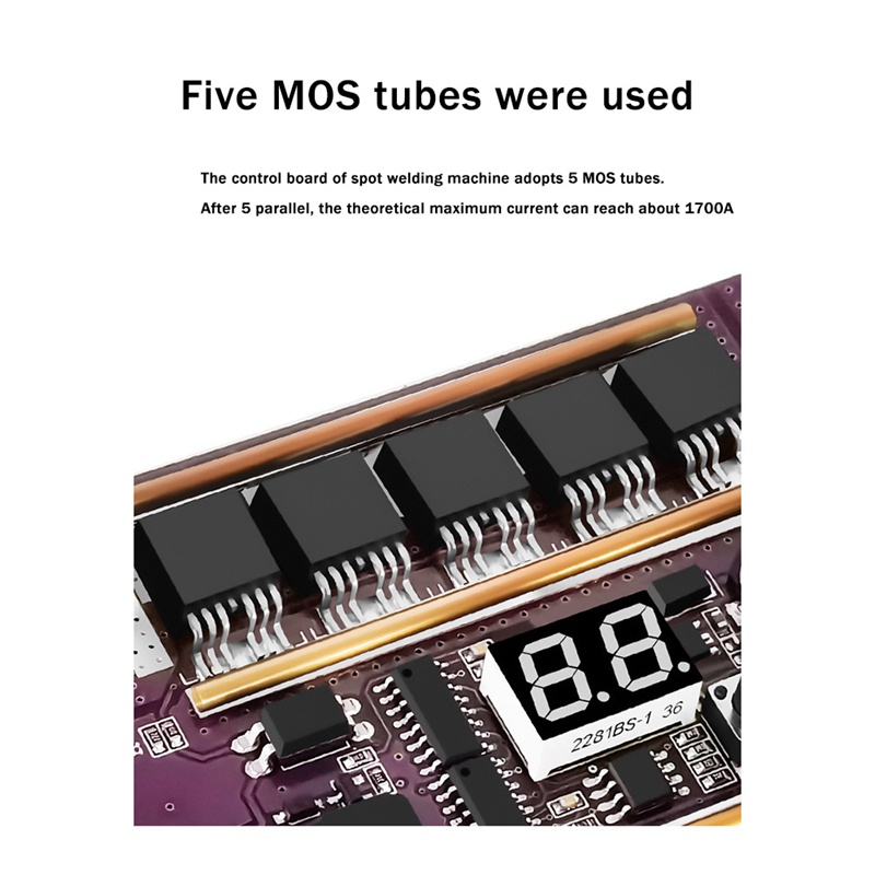 1 Bộ Bo Mạch Điều Khiển Hàn Tự Động 18650 Lithium Chất Lượng Cao