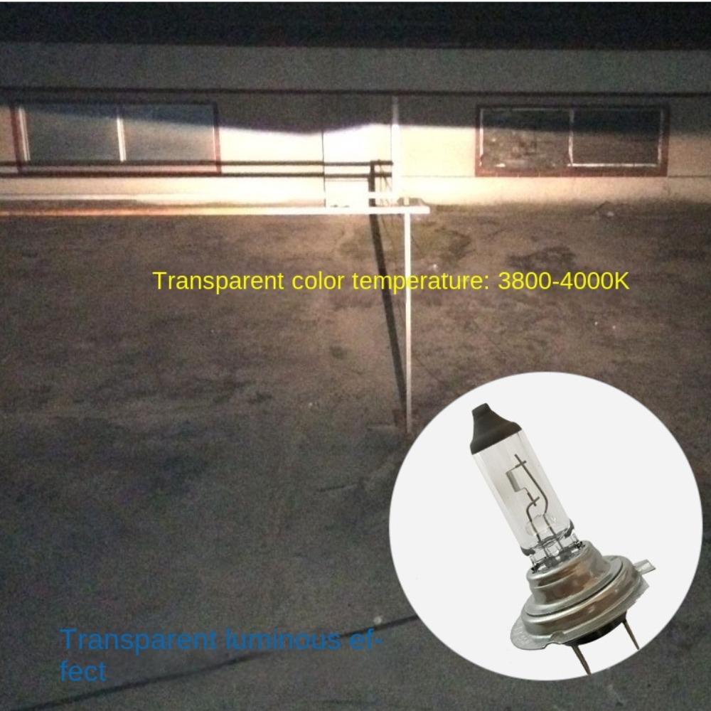 2 Đèn Pha Siêu Sáng H7 12V 55W Cho Xe Hơi|Kính Cường Lực Bảo Vệ Màn Hình Chất Lượng Cao