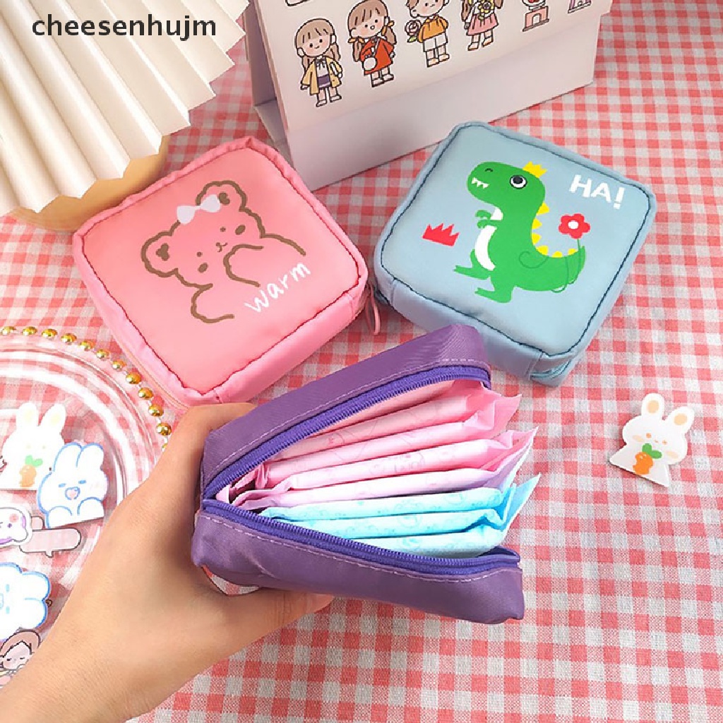 Túi Đựng Khăn Giấy / Đồ Trang Điểm Mini Họa Tiết Hoạt Hình Dành Cho Bạn Gái VN