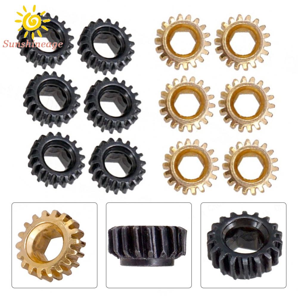 Set 6 Đầu Vặn Điều Chỉnh Lỗ Đàn Guitar Màu Vàng Tỉ Lệ 1: 18