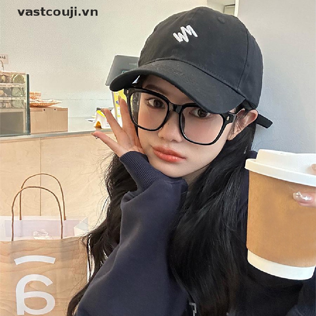 Mũ Lưỡi Trai Vải Cotton Mỏng Thêu Chữ VASTJI Dễ Điều Chỉnh Thời Trang Mùa Xuân Cho Nam Và Nữ