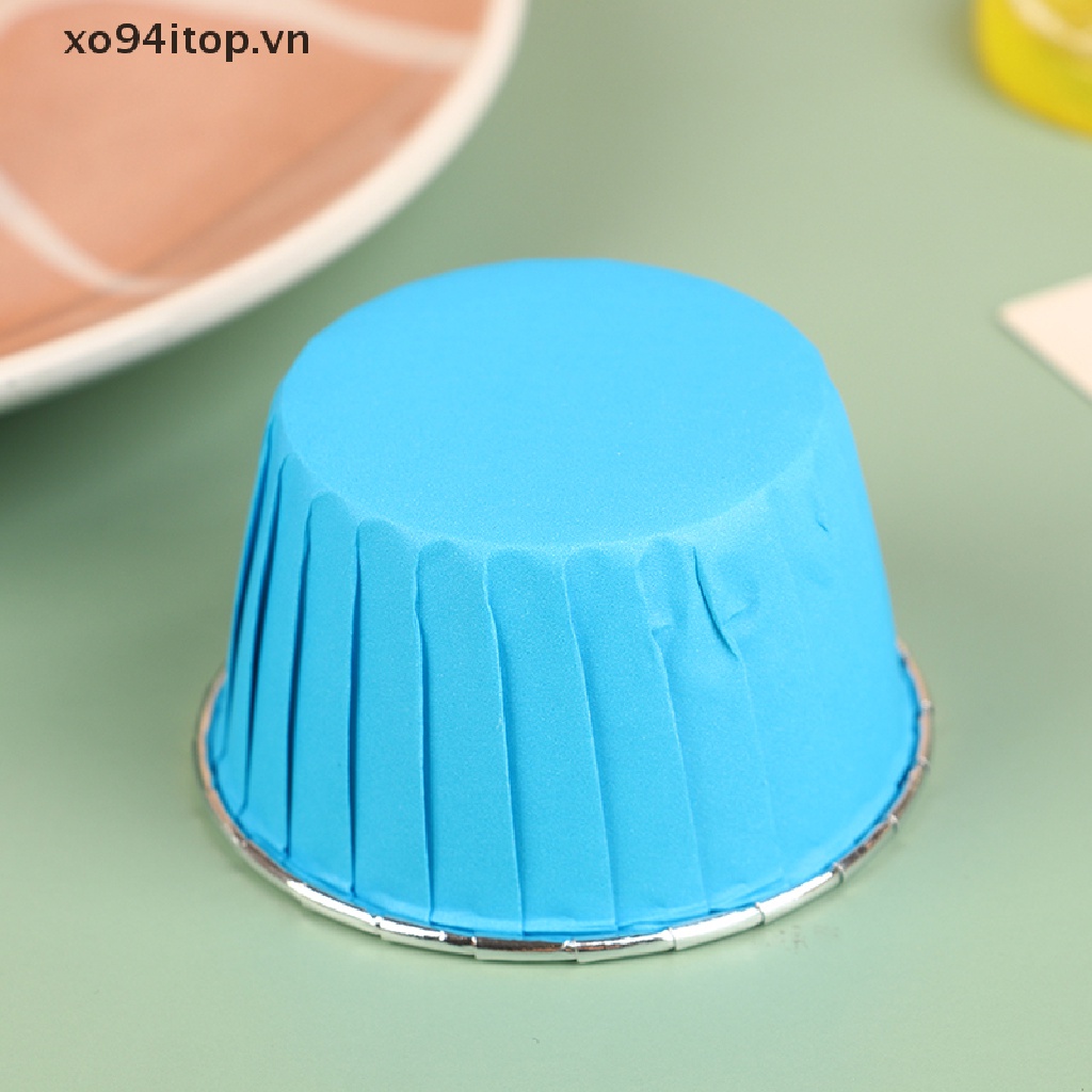 Xoitop Set 50 Cốc Giấy Đựng Bánh Cupcake Muffin