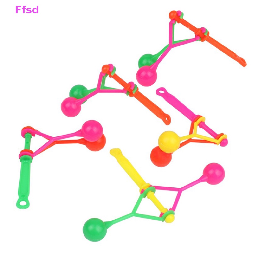 {Ffsd} Set 5 Đồ Chơi Bóng Lắc Bằng Nhựa Vui Nhộn Mới Lạ Tek Tek Etek Thích Hợp Làm Quà Sinh Nhật Cho Trẻ Em