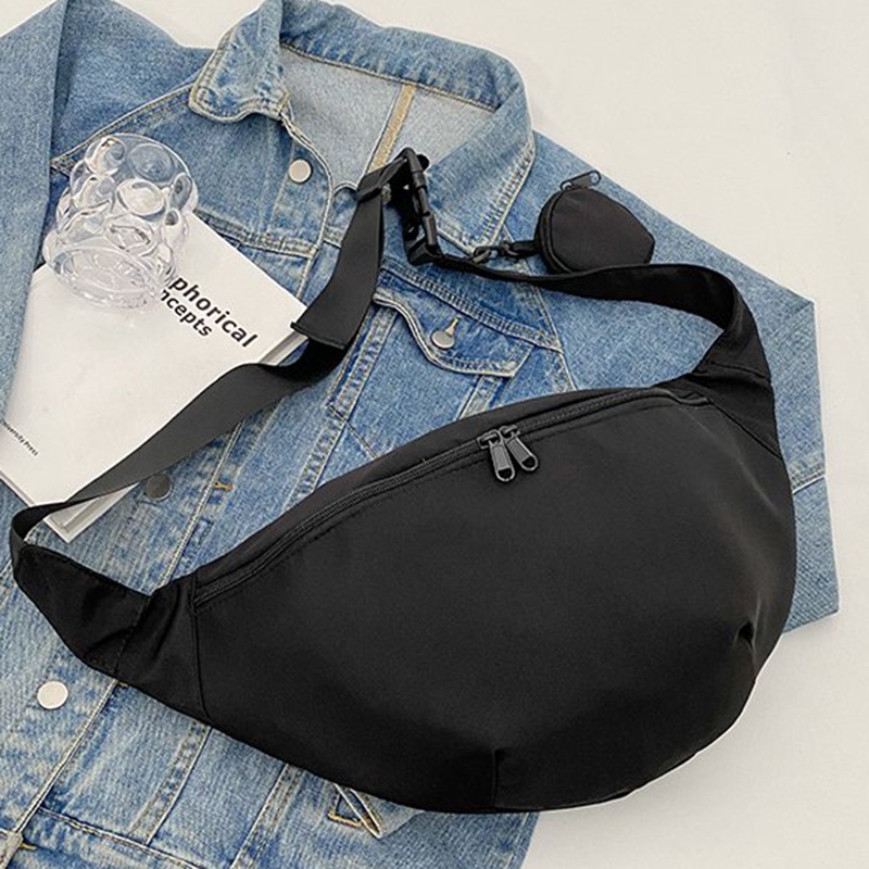 Ielgy Túi Đeo Chéo nylon Phong Cách retro Thời Trang Thường Ngày Cho Nữ