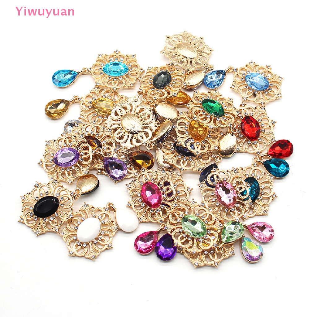Ghim Cài Áo Hợp Kim Mạ Vàng Đính Đá 28 * 49mm Mới