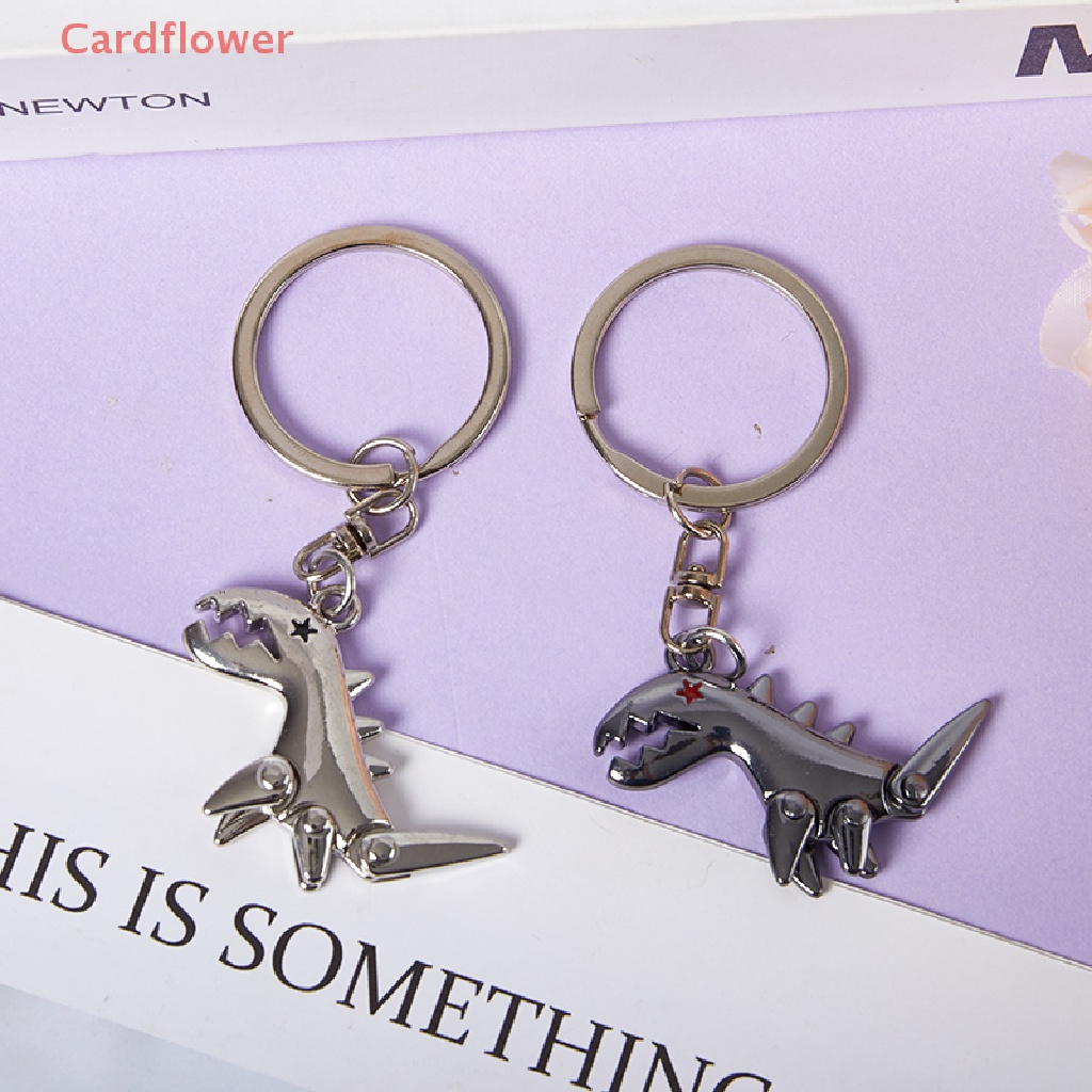 Móc Khóa Kim Loại Hình Khủng Long 3D Sáng Tạo Mới