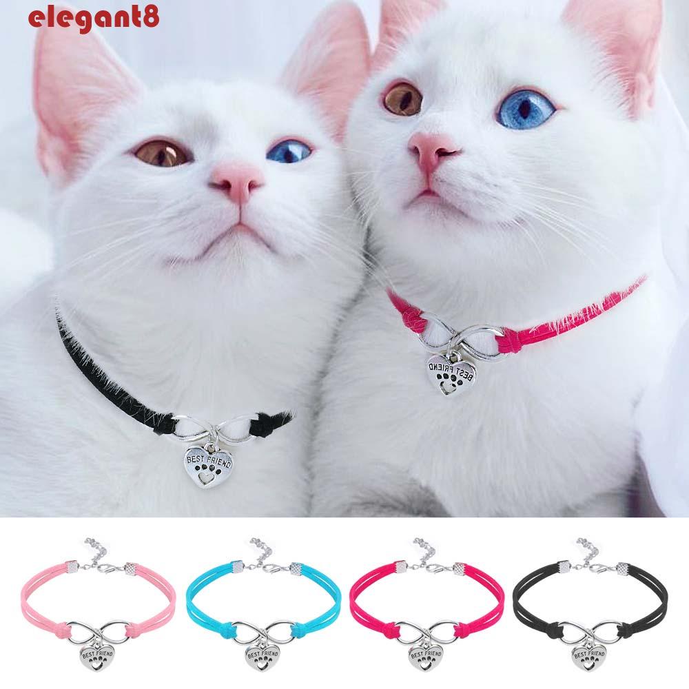 Vòng cổ Mặt Hình Trái Tim 18cm Có Thể Điều Chỉnh Cho Mèo Chihuahua