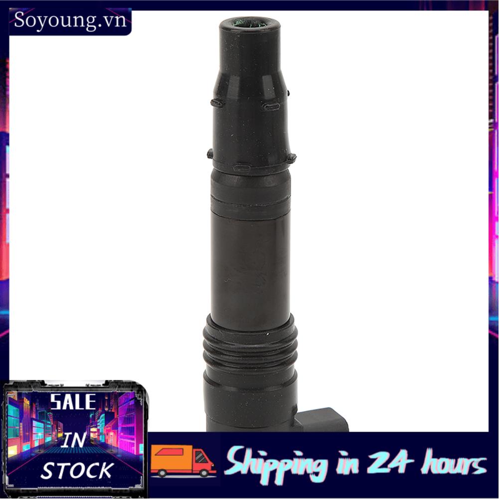Soyoung Motorcycle Ignition Coil  Compact Structure Anti Aging 21171 0005 Reliable Black for Motorbike