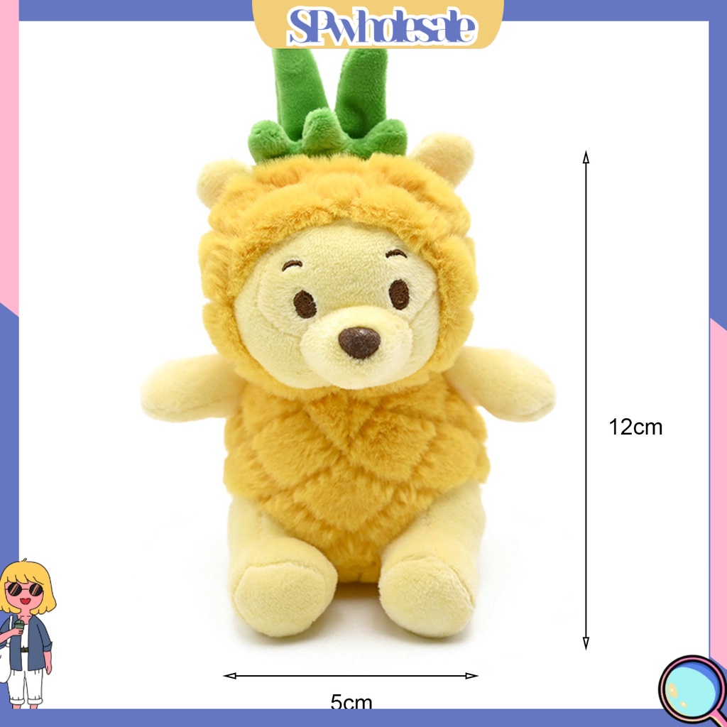 <SPwholesale> Móc Chìa Khóa Đồ Chơi Gấu Bông Mềm Mại Thoải Mái Chống Mài Mòn Đa Năng