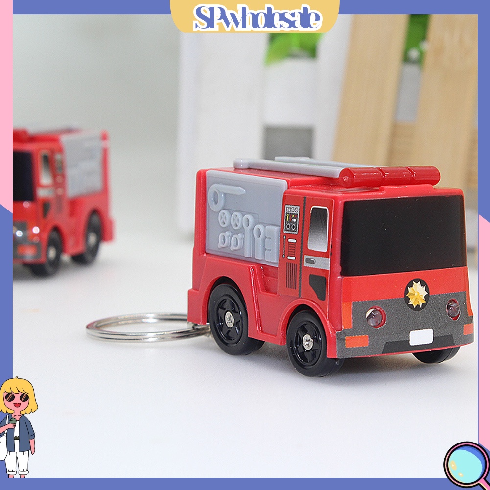 <SPwholesale> Móc Khóa Hình Động Cơ Có Đèn LED Xinh Xắn