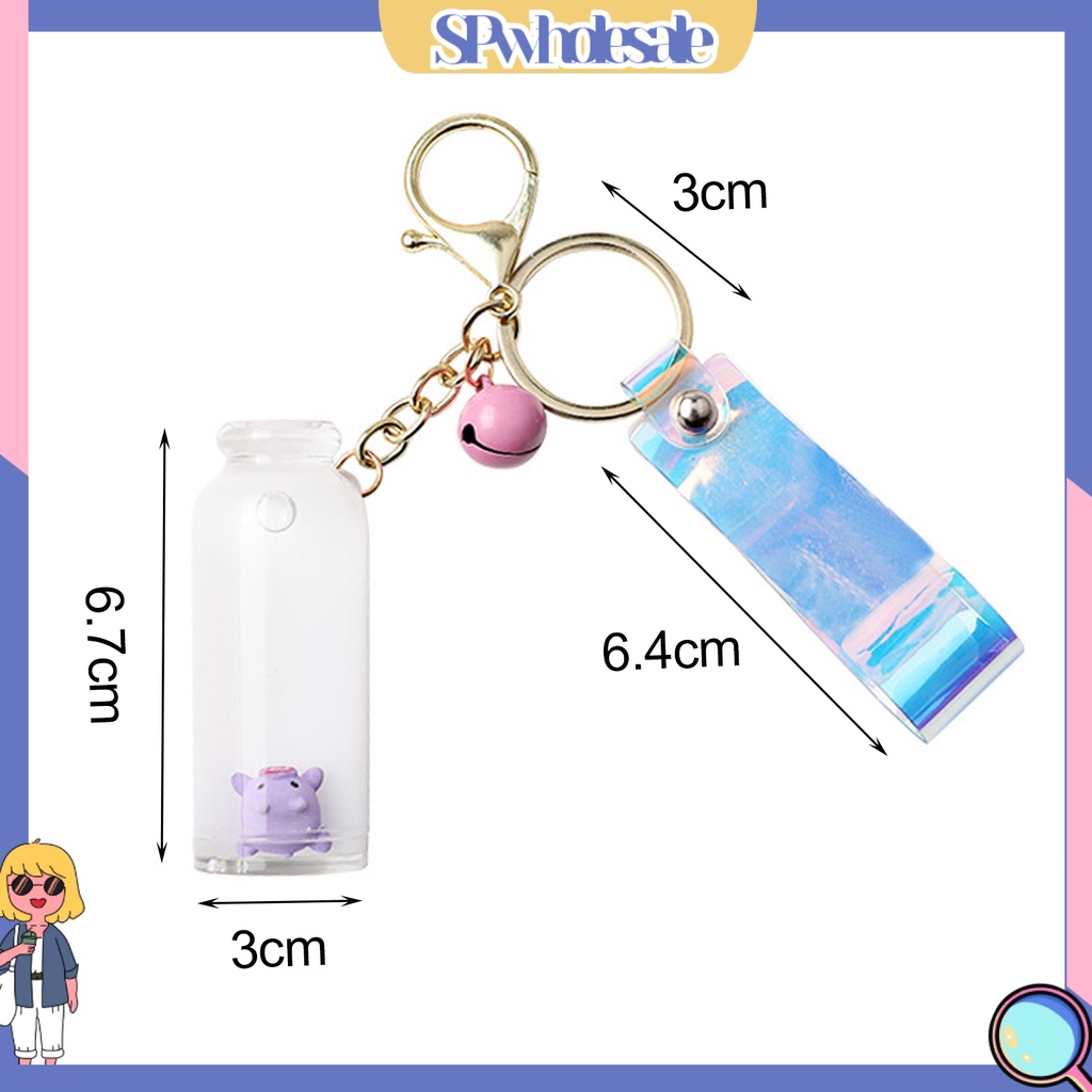 <SPwholesale> Móc Khóa Hình Heo Con Nổi Siêu Nhẹ Dễ Thương