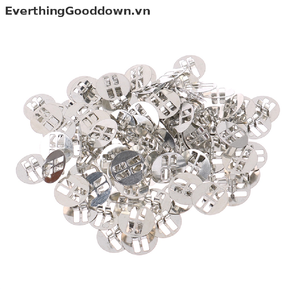 Set 100 Đế Làm Lõi Bấc Sáp Wicks Thủ Công DIY