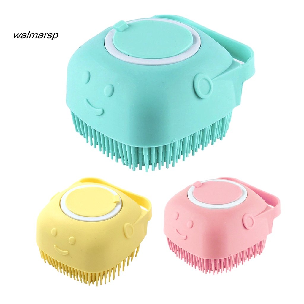 Bàn chải mát xa da đầu bằng silicon mềm cho thú cưng