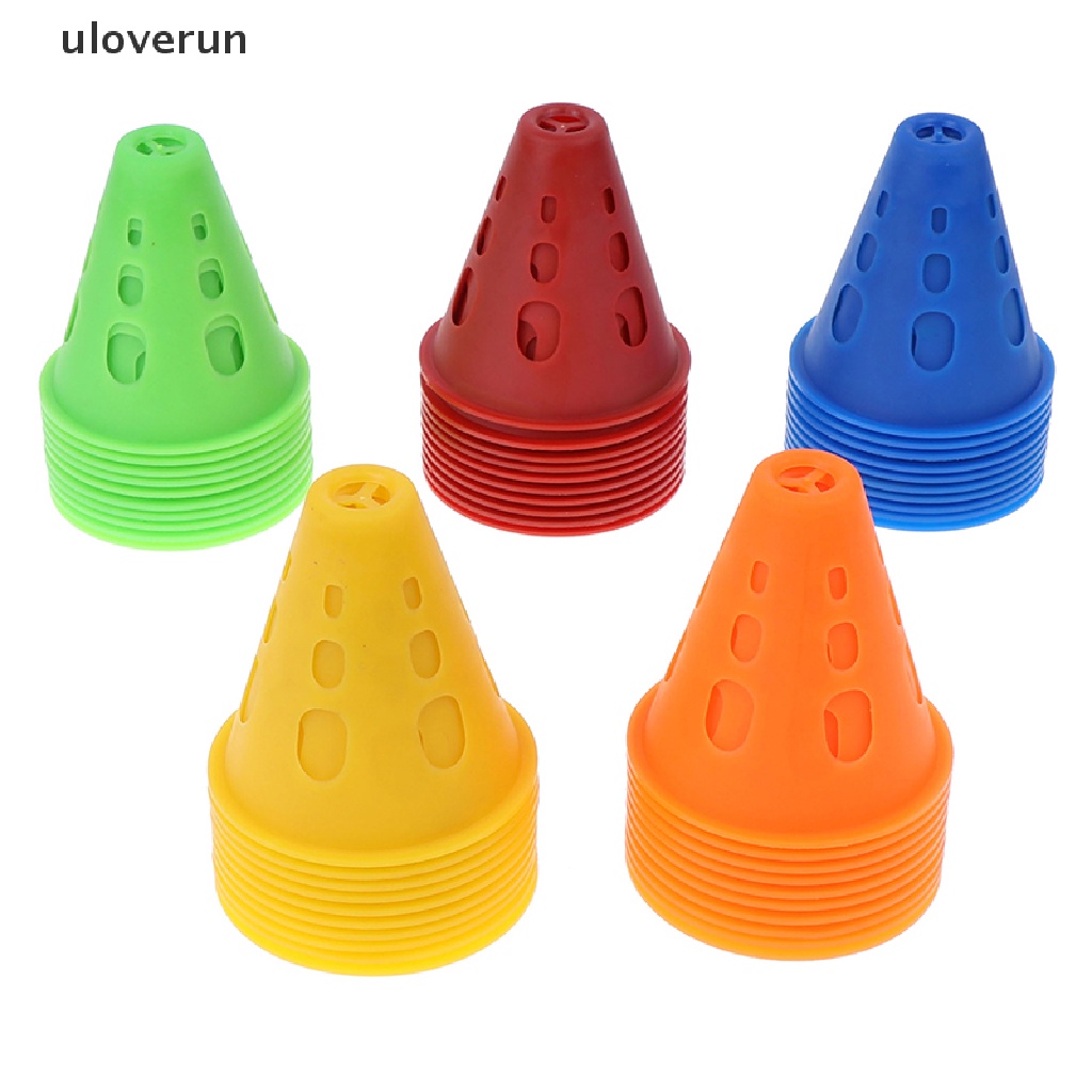 Set 10 Đĩa Đánh Dấu Tập Luyện Đá Bóng Chống Áp Lực Tiện Dụng