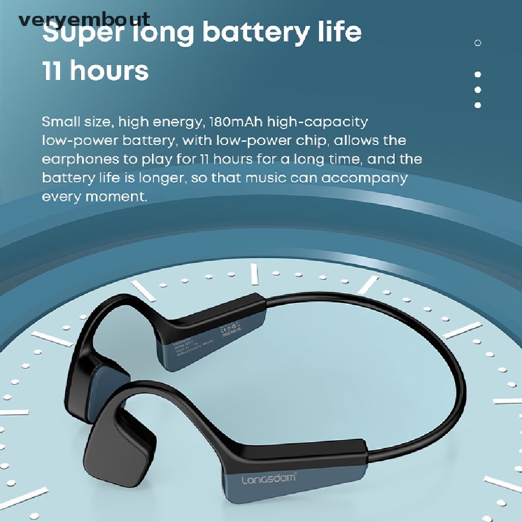 Bộ Tai Nghe Thể Thao Không Dây Bluetooth Truyền Tín Hiệu Xương