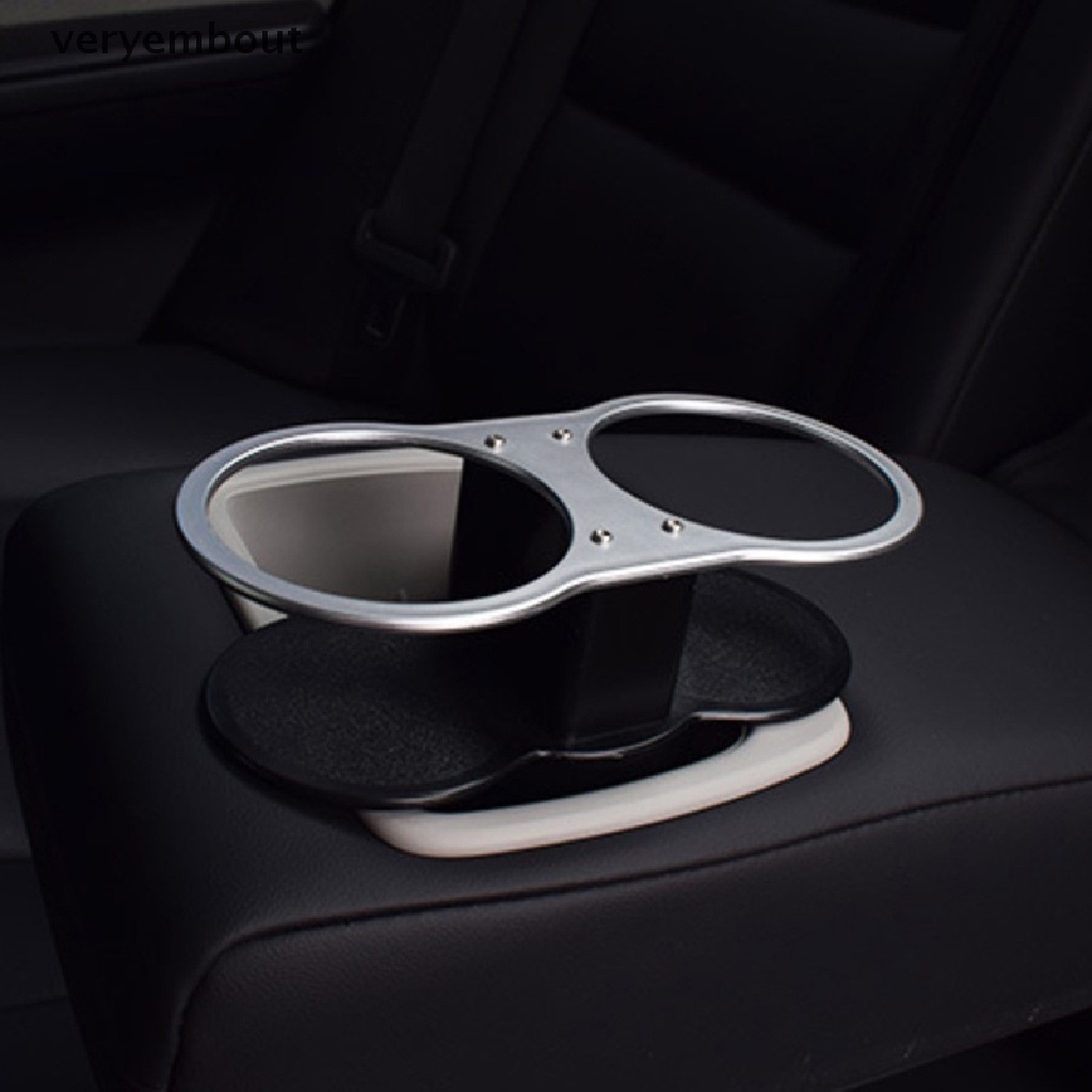 Giá Đỡ Cốc Uống Nước Hai Lỗ Gắn Xe Hơi Tiện Dụng