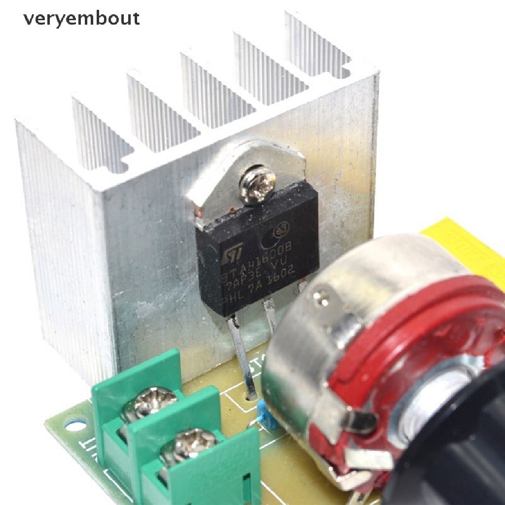 Bộ Điều Chỉnh Tốc Độ Điện Áp AC 220V 3800W SCR Chuyên Dụng