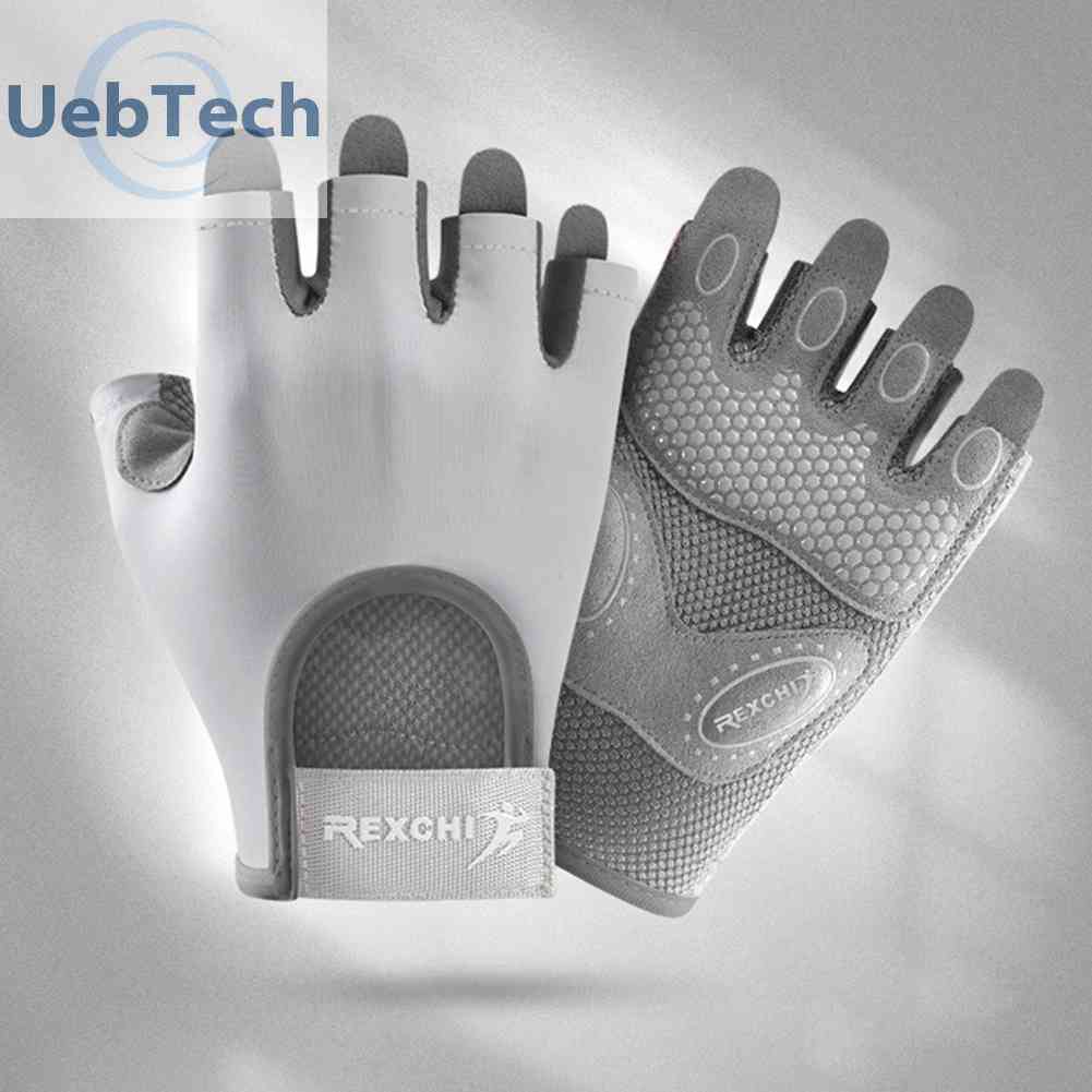 Găng Tay Thể Thao Hở Ngón Mềm Mại Chống Trượt Tiện Dụng