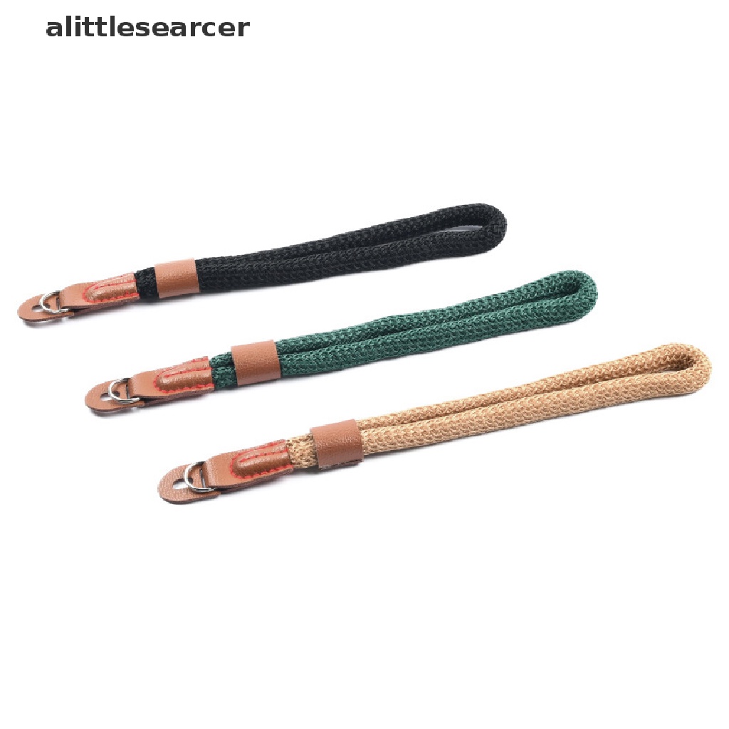 Dây Đeo Cổ Tay Cotton Bện Lỗ Tròn Cho Máy Ảnh Leica Digital SLR