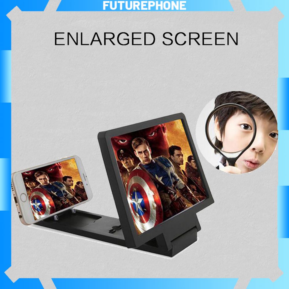 Ống Kính Tăng Hình Ảnh Điện Thoại Di Động Tăng Màn Hình 3d Hỗ Trợ Phóng To Màn Hình Điện Thoại Di Động Tăng Cường Ống Kính Khuếch Đại Gấp Hỗ Trợ Phóng To Điện Thoại Di Động Tương Lai
