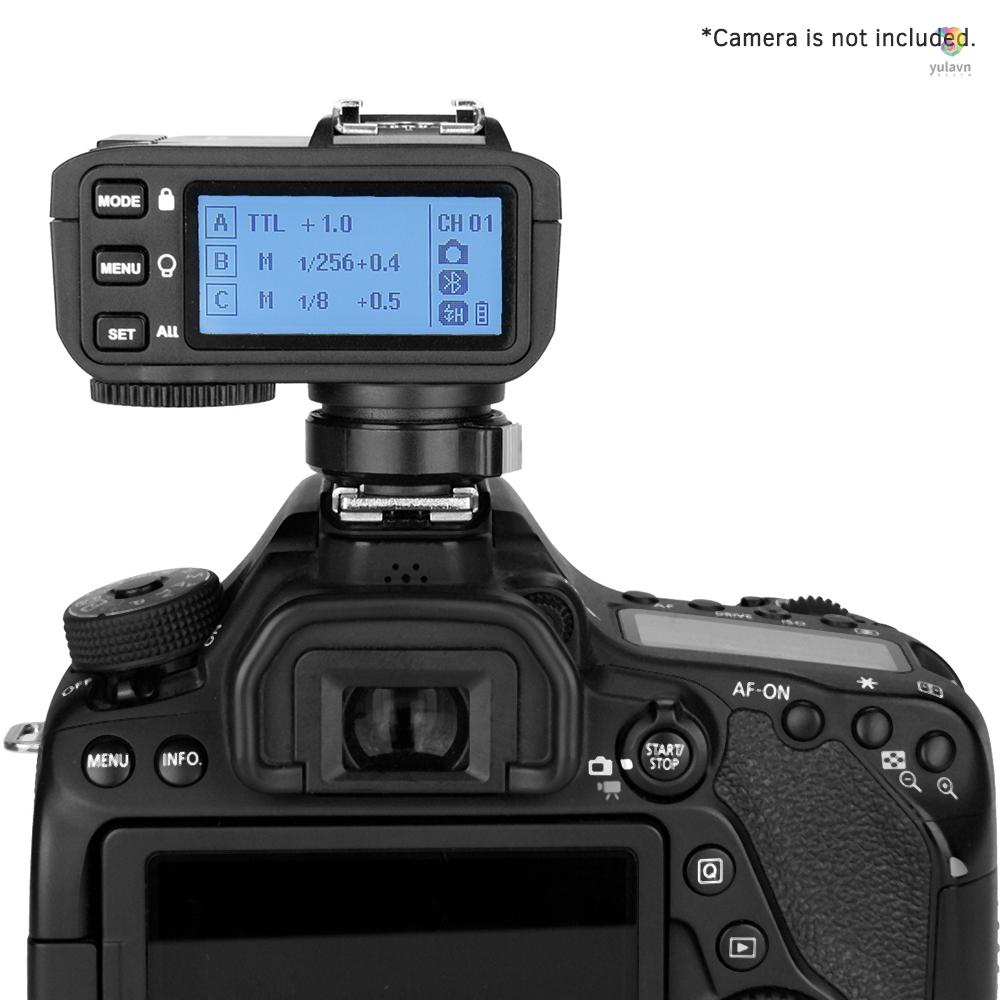 Bộ Kích Hoạt Đèn Flash Không Dây Godox 1 / 8000s HSS 2.4G Thay Thế Cho Máy Ảnh DSLR Godox V1 TT685C TT350C V860II-C TT600 AD200 AD200Pro