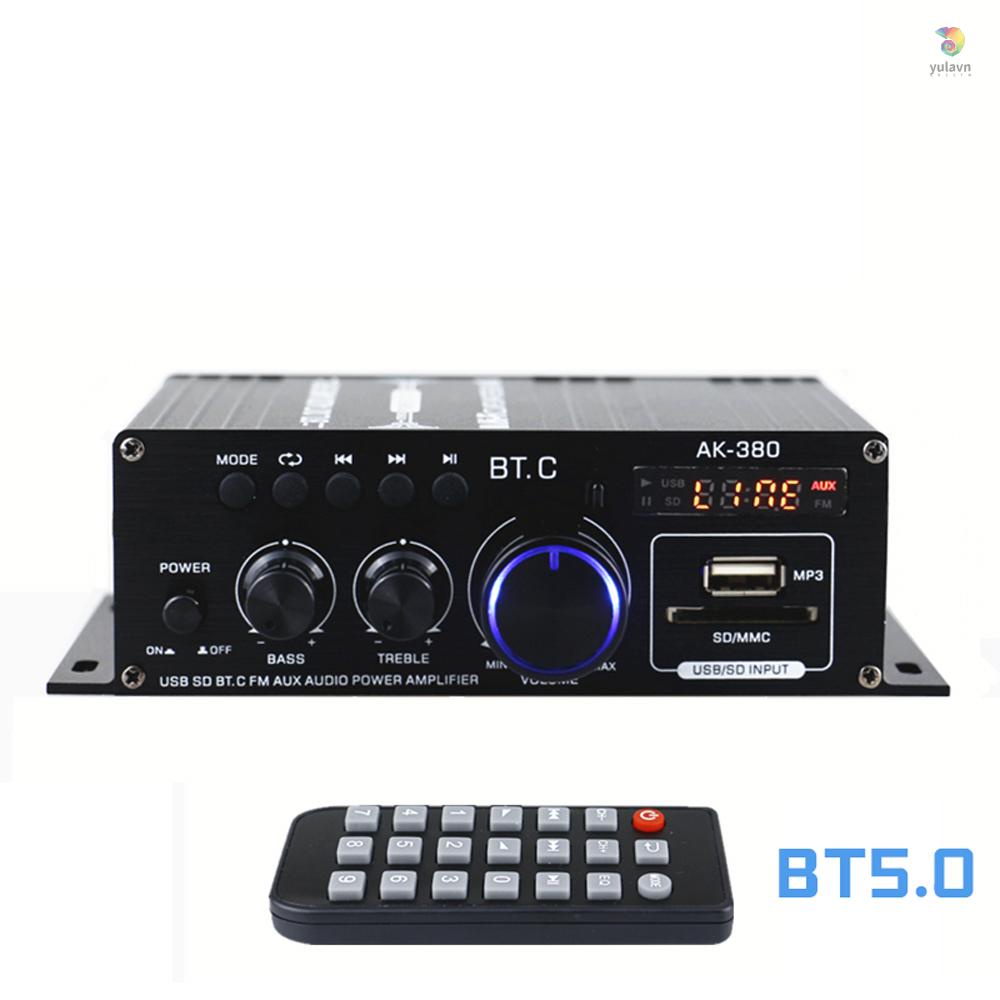 Loa Khuếch Đại Âm Thanh Di Động 40W + 40W Chuyên Dụng Cho Xe Hơi / Nhà Cửa