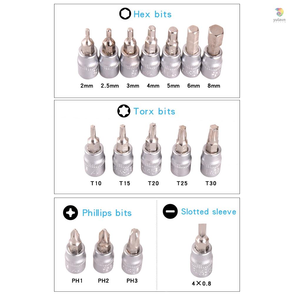 Cờ Lê Mô Men Xoắn 1 / 4inch Có Thể Điều Chỉnh Nhanh Chóng Tiện Dụng