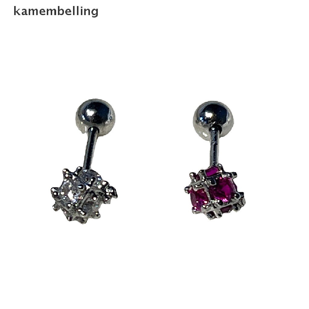 1 Đôi Khuyên Tai Nữ Đính Đá Thời Trang