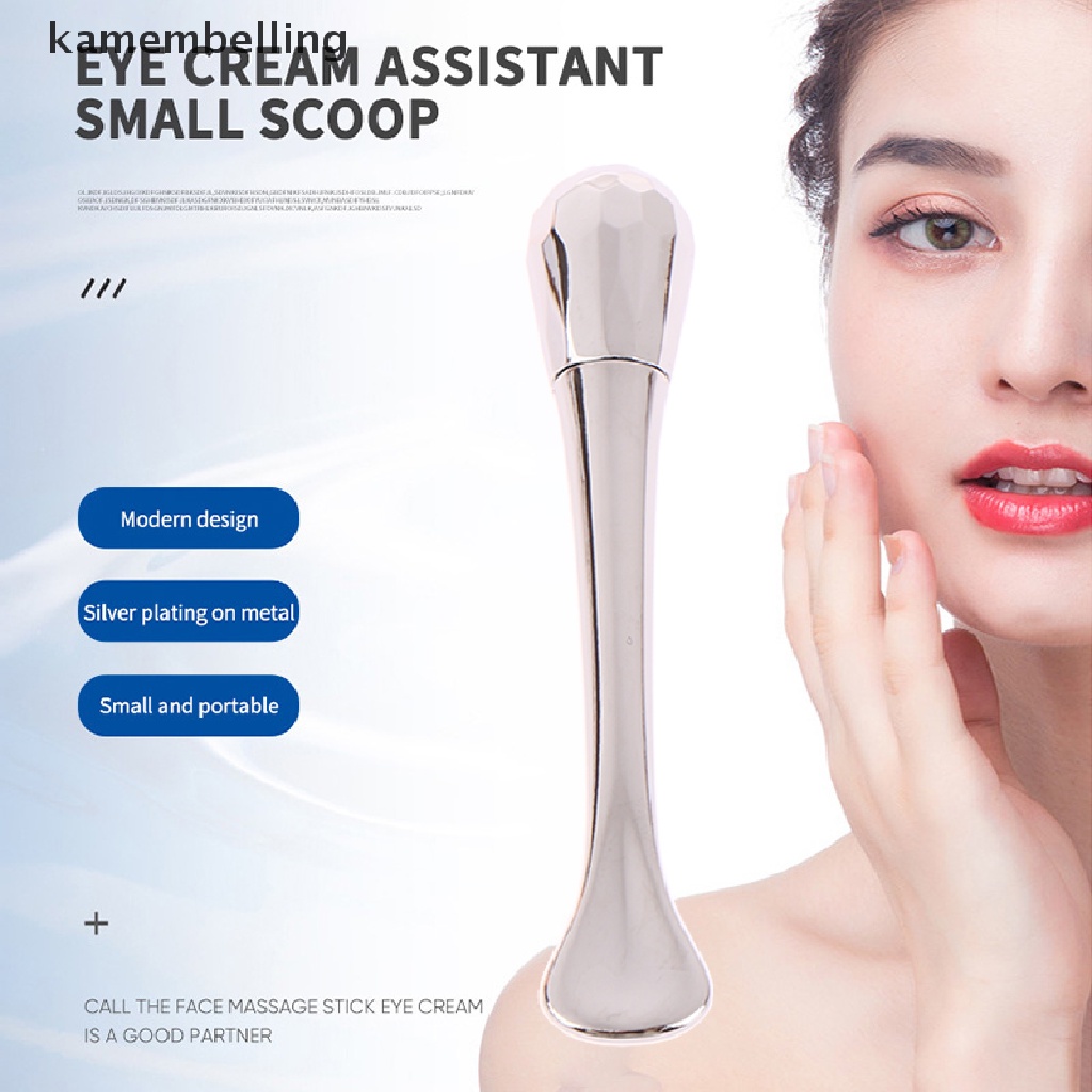 Kamembelling 1 Muỗng Kim Loại Mini Dùng Múc Kem Đắp Mặt Nạ Tiện Dụng