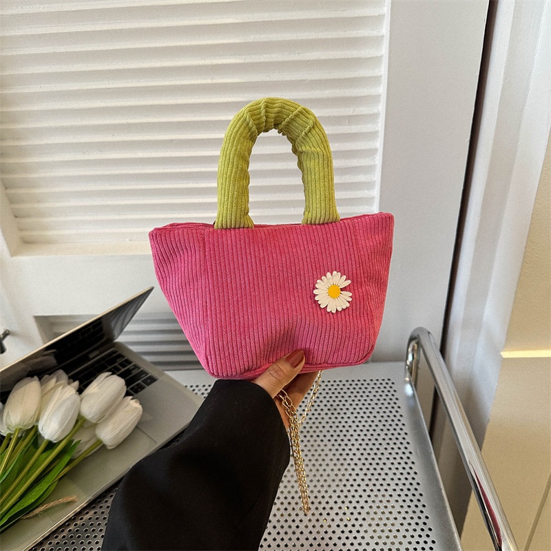 Túi Xách JASMIN NOIR Mini Dây Xích Đeo Vai Chất Nhung Thời Trang Cho Nữ