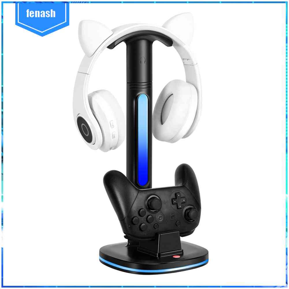 Đế Sạc DC5V / 2.4A Có Tay Cầm Màu Dạ Quang Cho Switch Pro