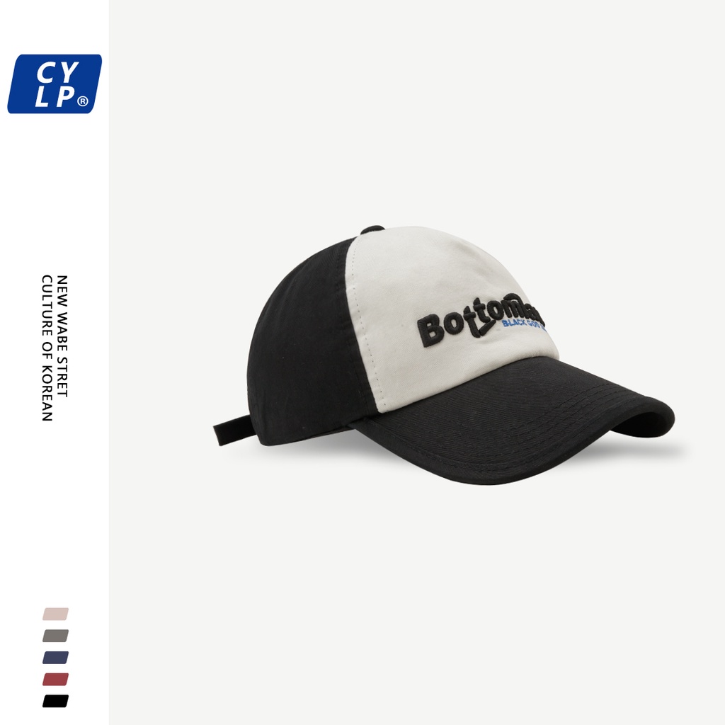 Mũ Lưỡi Trai Thêu Chữ Ba Chiều Thời Trang Đường Phố Hàn Quốc Dành Cho Nữ