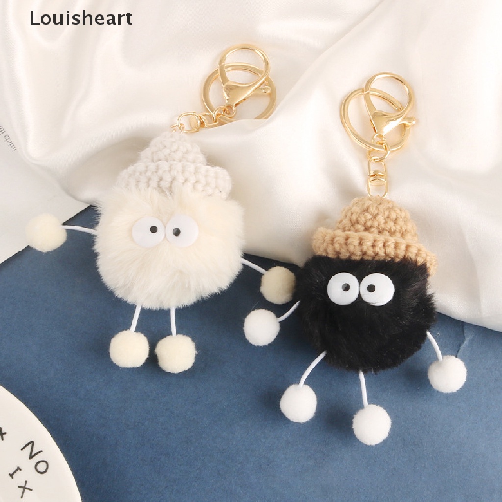 Móc Khóa Hình Búp Bê Nhồi Bông Louisheart Mini Dễ Thương