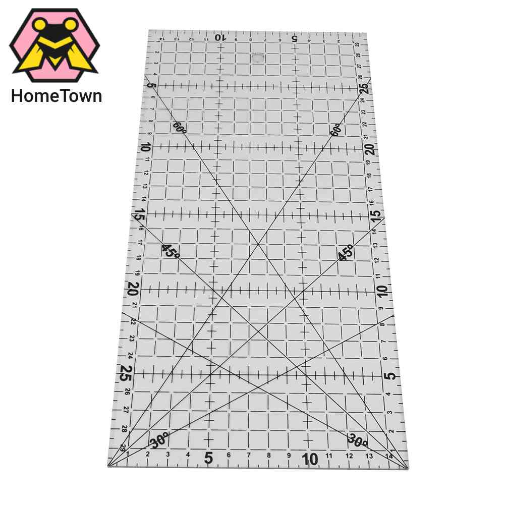 Thước Hình Tam Giác Dày Cỡ Lớn 30X15Cm Chuyên Dùng Trong May Vá