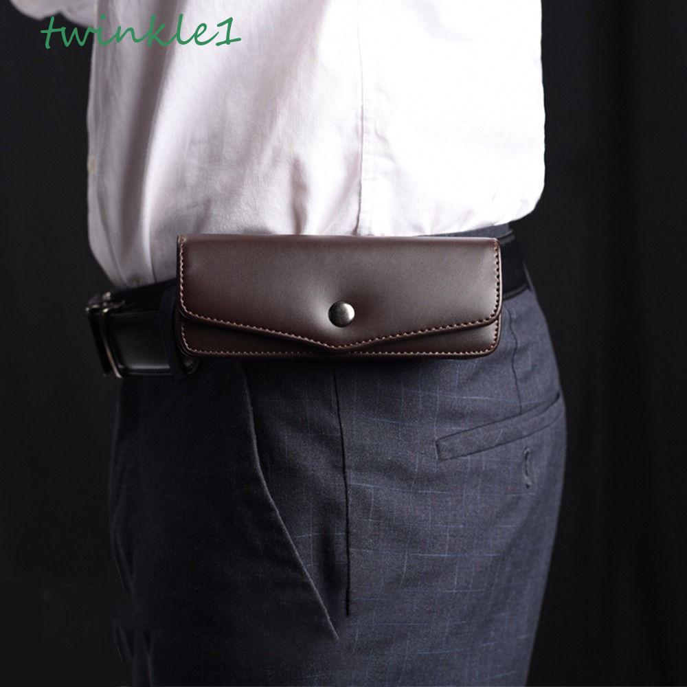 Hộp Đựng Mắt Kính Đọc Sách Gắn Thắt Lưng Dành Cho Người Lớn Tuổi Hung