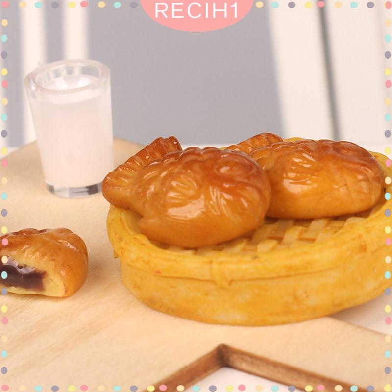 Bánh Pancake Hình Cá Tỉ Lệ 1 / 12 Trang Trí Nhà Búp Bê 1 / 12