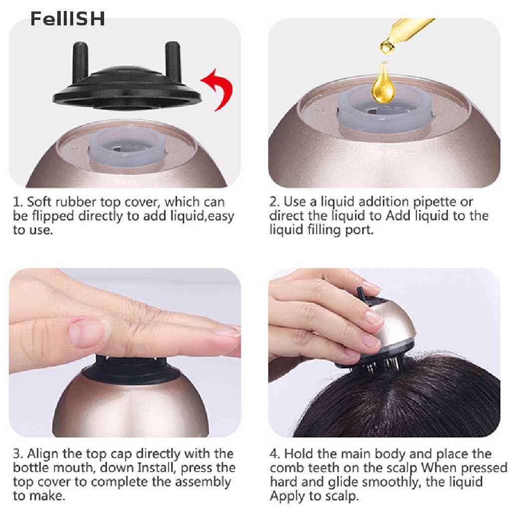 Lược Chải Tóc Massage Da Đầu Tiện Dụng Chất Lượng Cao 439br